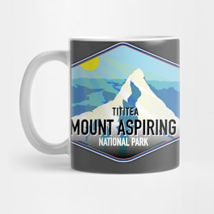 Tititea Mount Aspiring National Park, New Zealand Mug